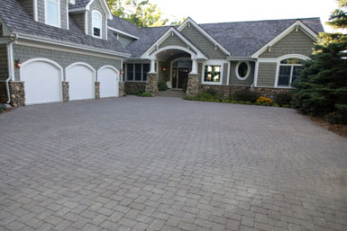 Image: Tier One Landscape driveway.