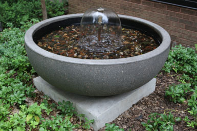 Image:  Tier One Landscape fountain.