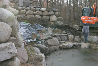 Tier One Landscape image: construction underway.