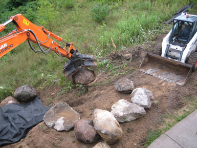 Tier One Landscape image: construction underway.